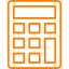Renovation cost estimation calculator icon