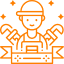 Plumbing and trade services icon